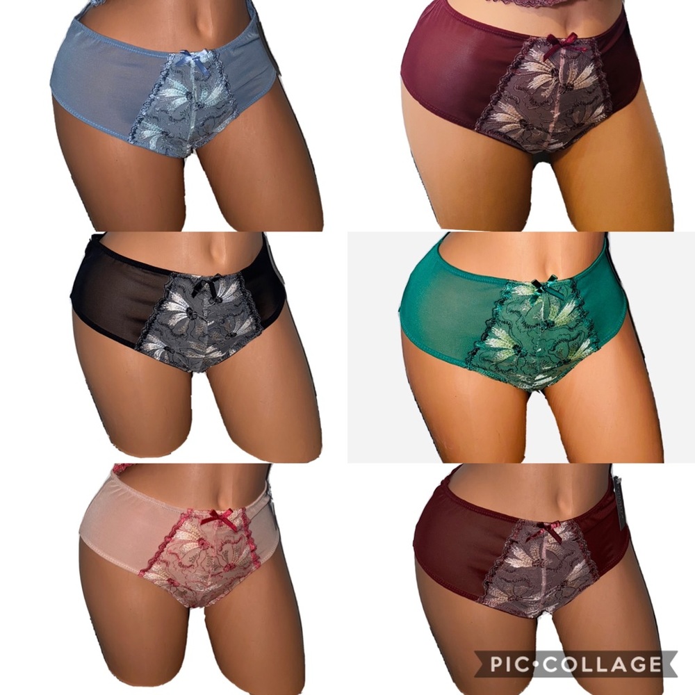 Lot of 6 High Waist Panties